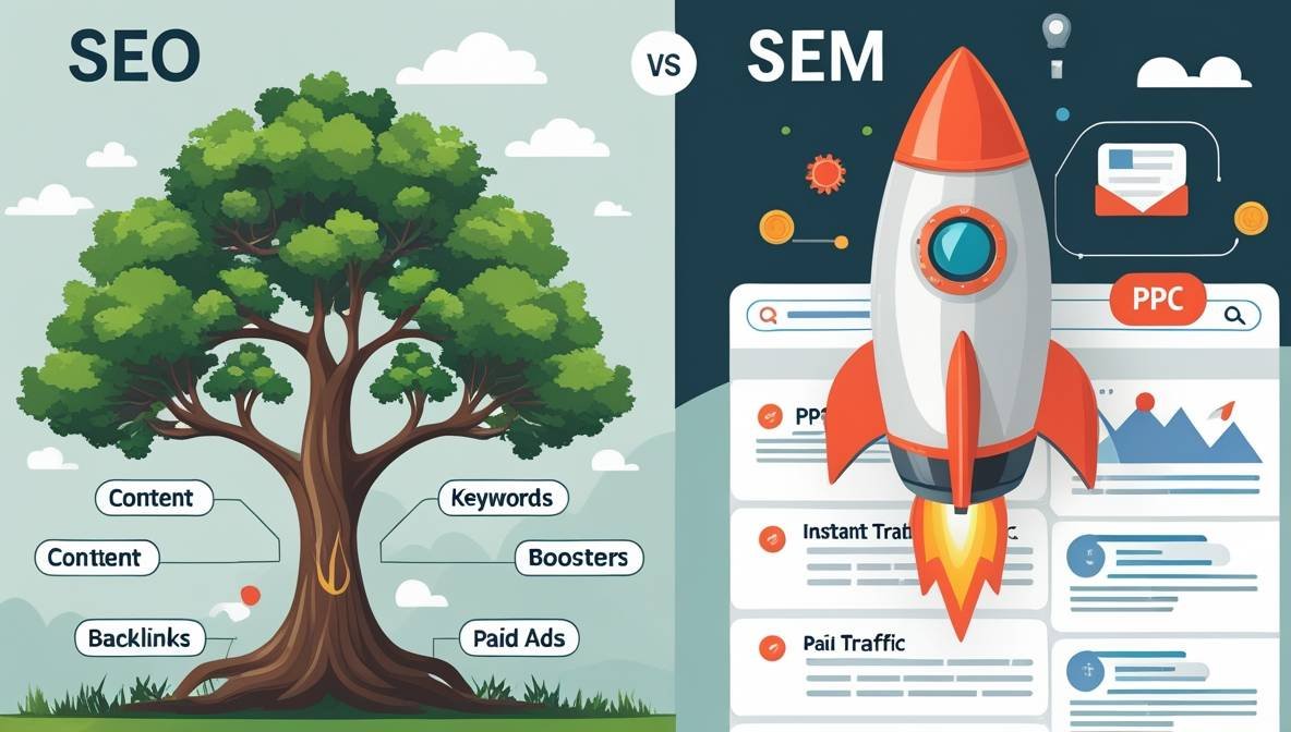 SEO vs. SEM: What's the Difference and Why It Matters